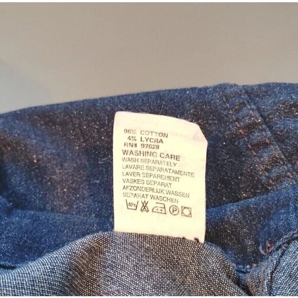 Vtg Pepe Jeans London Jacket Womens Medium Blue Metallic Cropped Sparkle Y2K - Picture 10 of 12